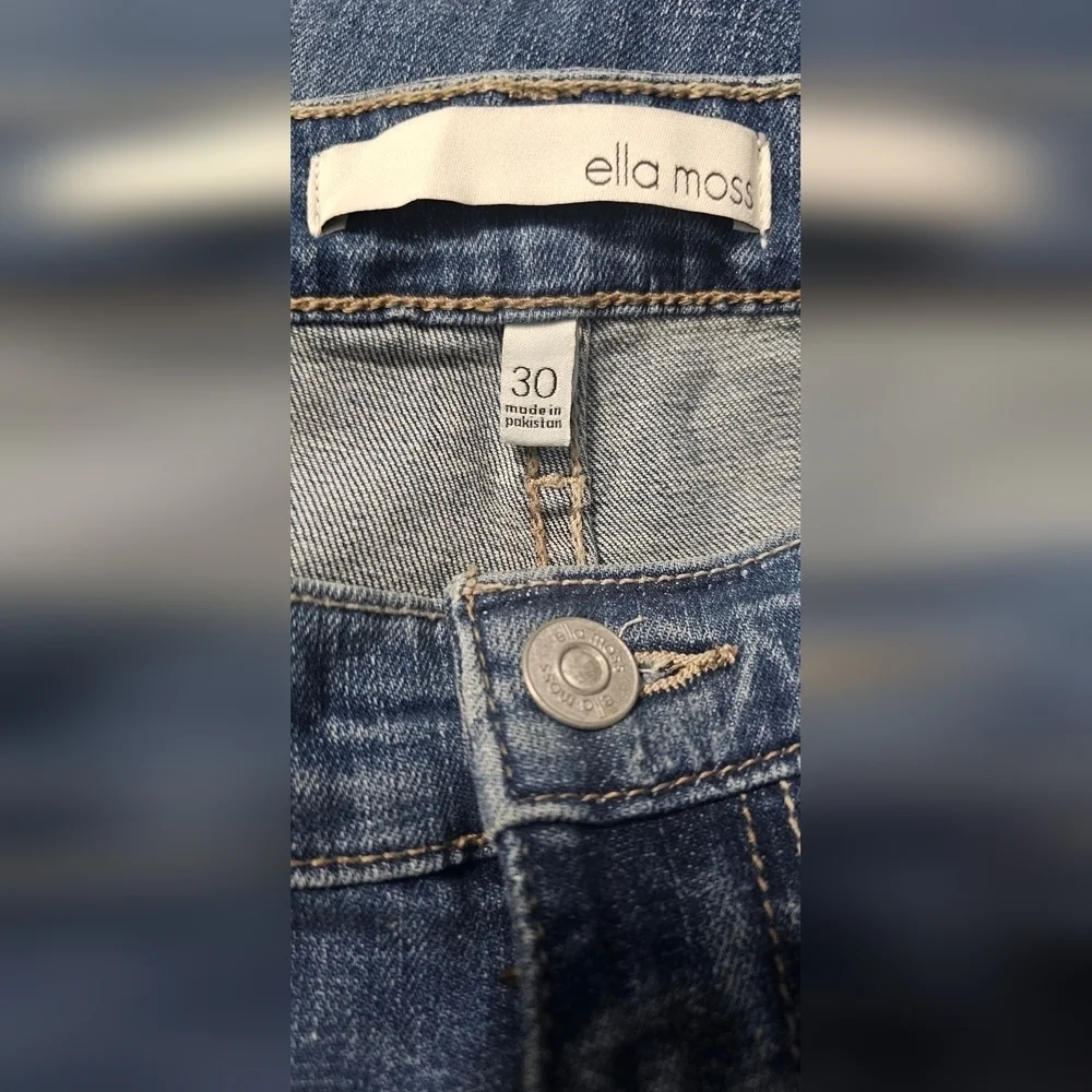 Ella Moss By Anthropologie High-Rise Flare Jean Sierra Size 30